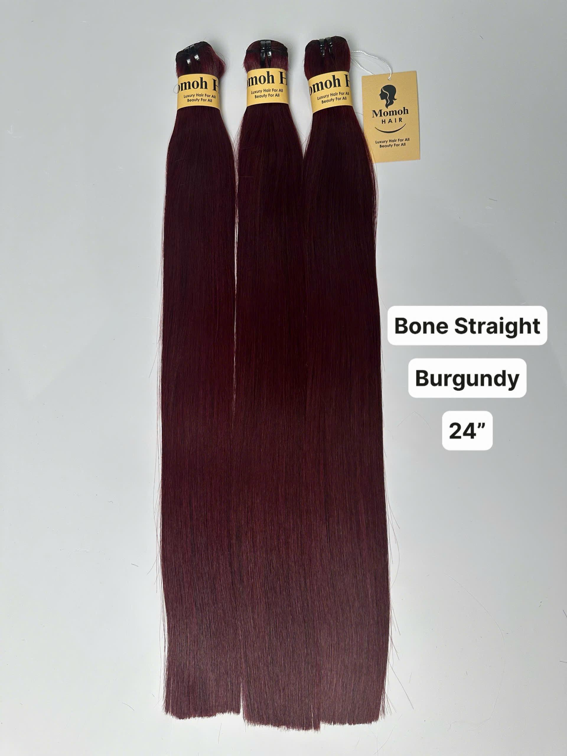 Remy - Super - Bone Straight - Burgundy